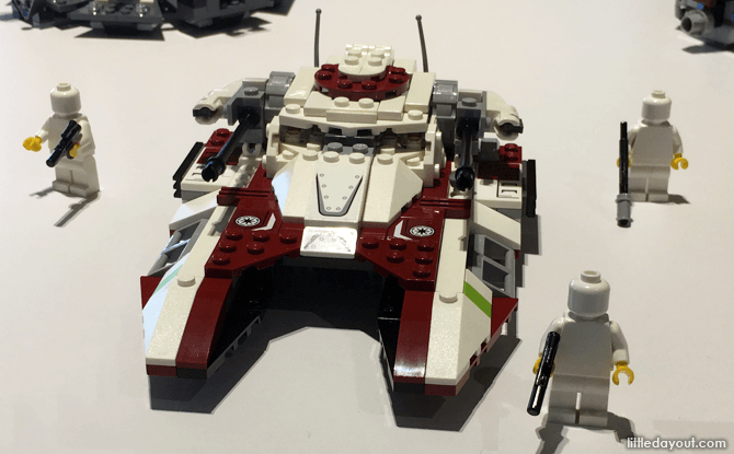 Prototype of the Republic Fighter Tank