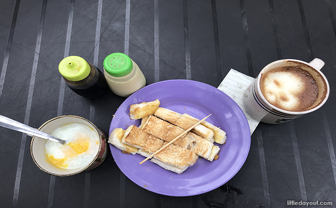 toast and coffee