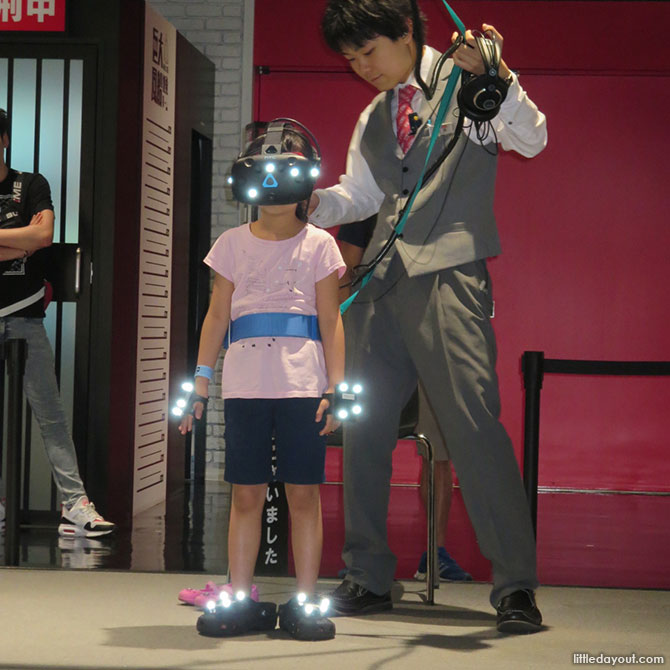 Conquering Heights at VR Zone Osaka