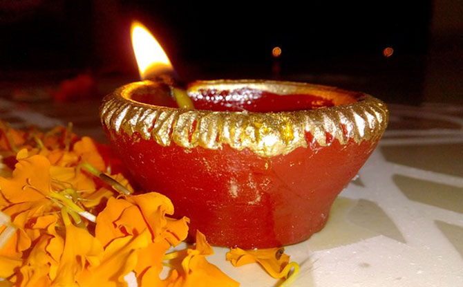 Oil lamps - Deepavali facts