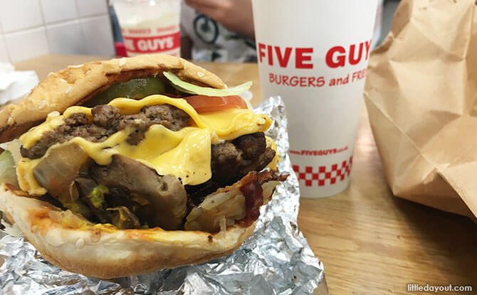 Fast Food in Singapore - Five Guys