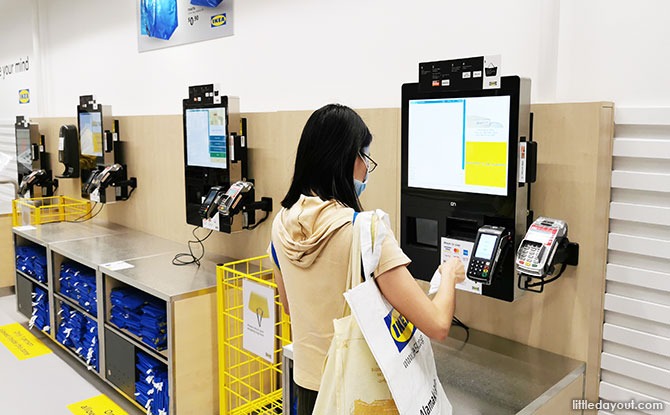 Cashless IKEA store