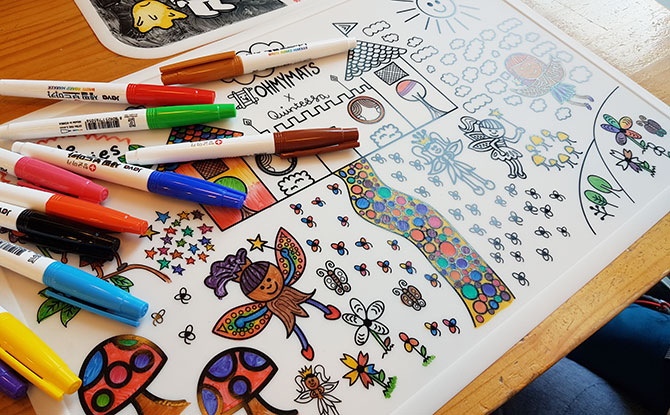 Colouring Mats