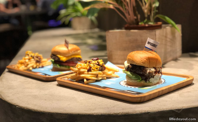 Omakase Impossible Burger in Singapore