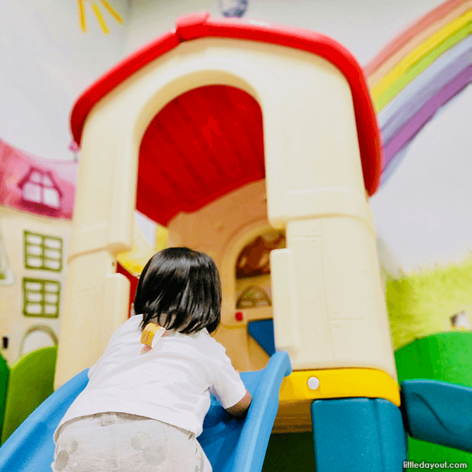 Playing at Sunshine Childhood Playland