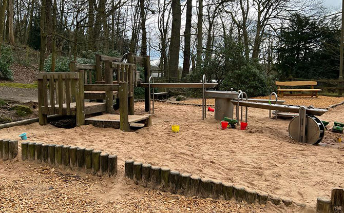 Chatsworth House playground