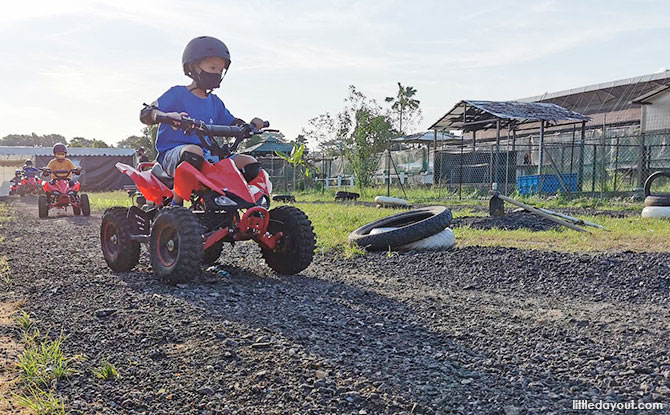 Cranking It Up At Kranji With Mud Krank’s ATV Experience