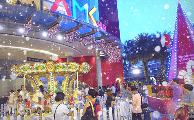 Snow at AMK Hub