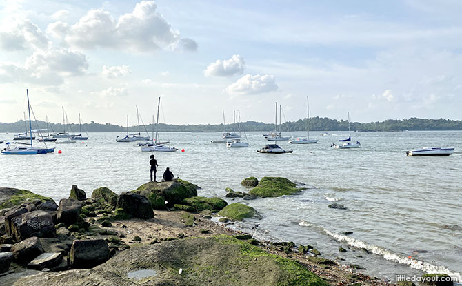 Coast off Changi Sailing Club