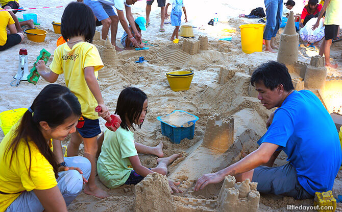 Review: Little Day Outing to Castle Beach – Amazing Sandcastles Family Workshop