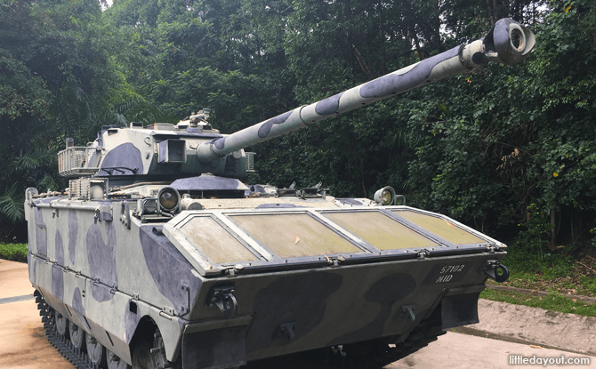 Outdoor Display at Army Museum of Singapore