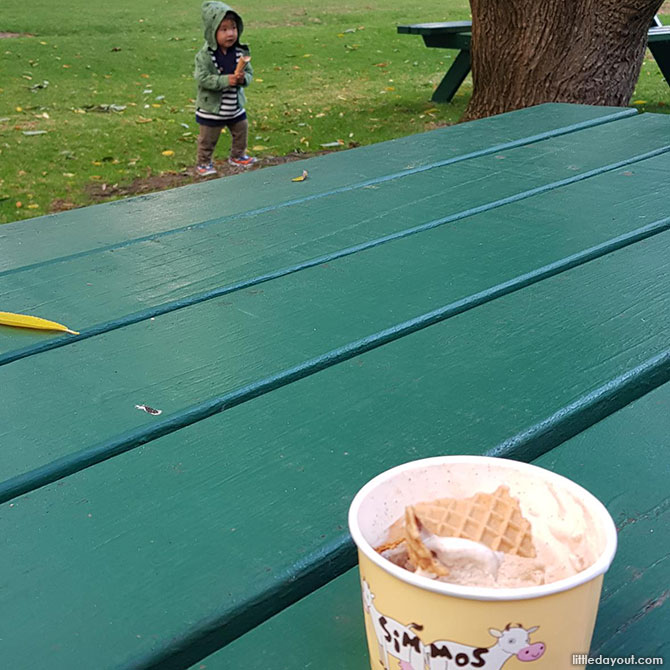 What’s a family vacation at Margaret River without ice cream? Simmo’s Ice Creamery