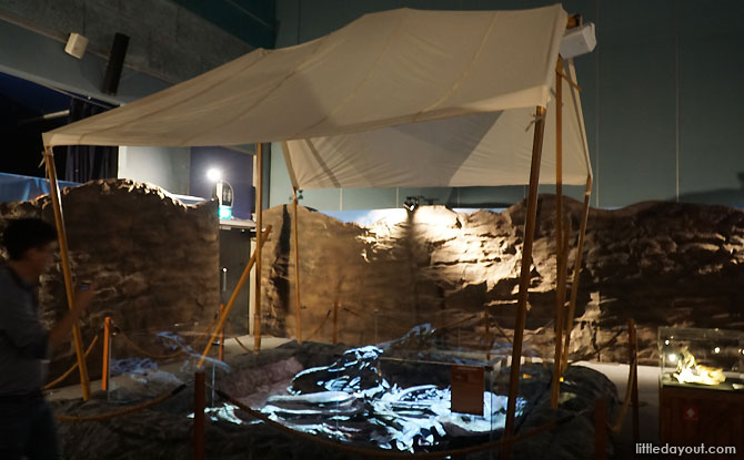 DinoQuest Exhibition's Dig Site, Science Centre Singapore 