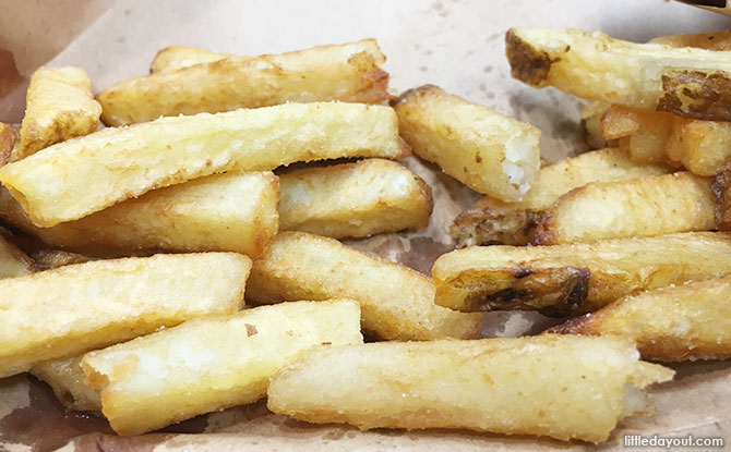 Cajon style fries at Five Guys