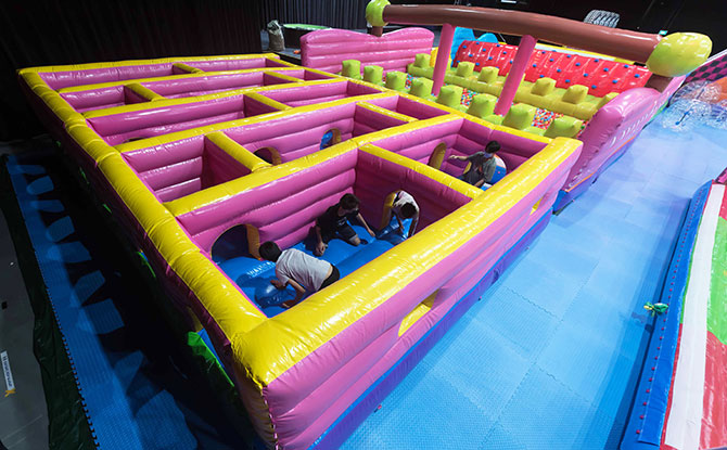 Let’s Play At D’Marquee: Bounce and Climb at 8 Themed Inflatables