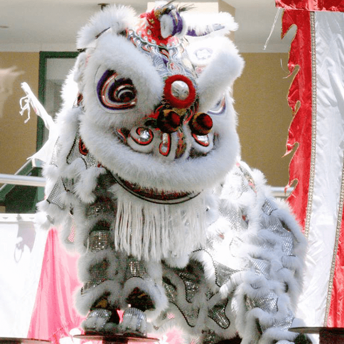 Lion dance group in Singapore