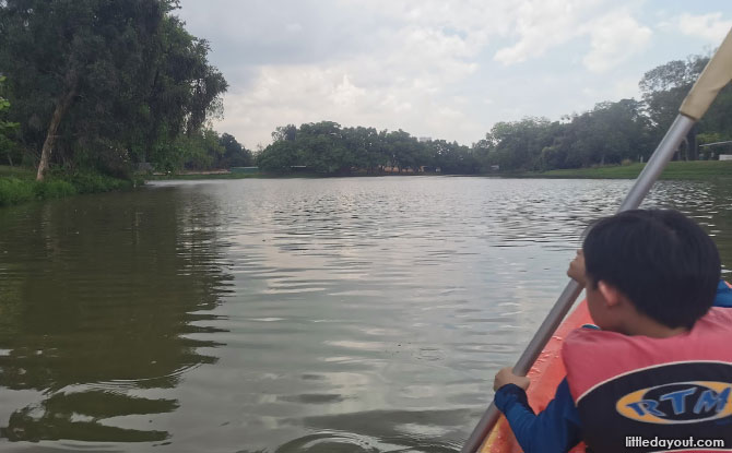 Kayaking is a good test of teamwork