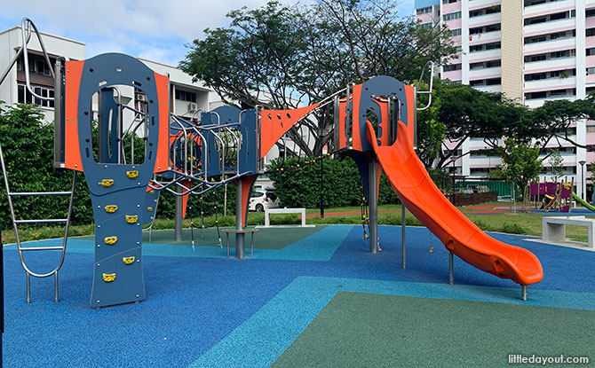 Family Park At Yishun Avenue 6: Three Playgrounds In The Neighbourhood