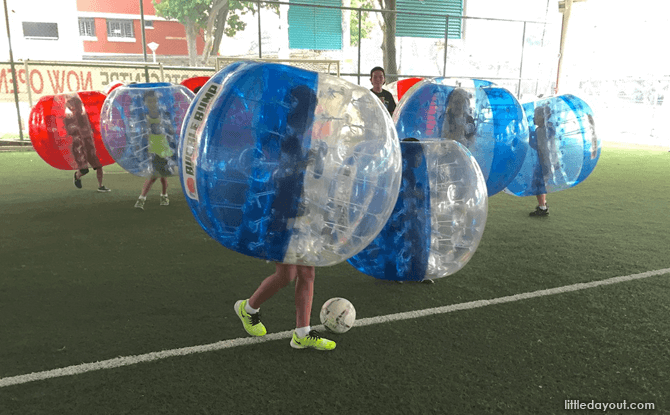 Bubble Bump Bubble Soccer