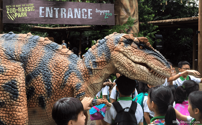 Meet the Dinos at the Singapore Zoo