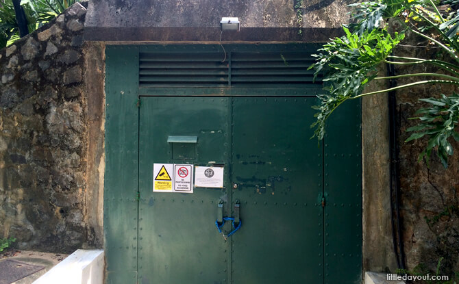 The Battle Box at Singapore's Fort Canning Park