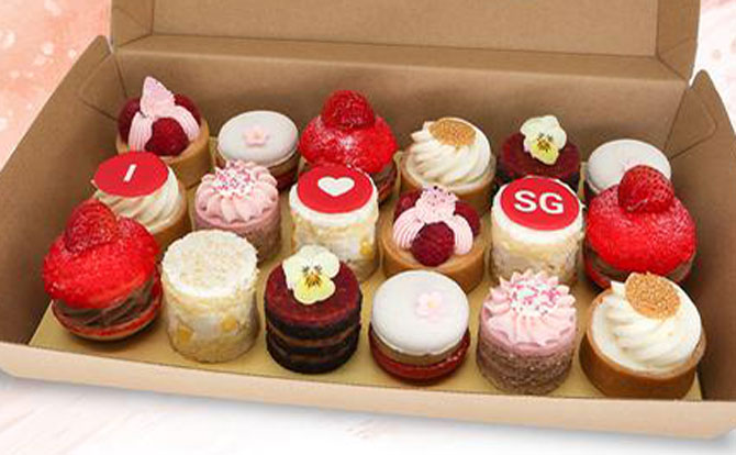 Happy 55 Sweet Treats Box from Goodwood Park - National Day themed food