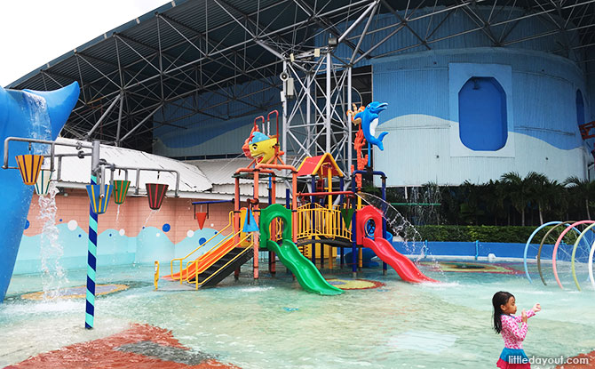 Pororo’s Playground Pool is suitable for younger kids.