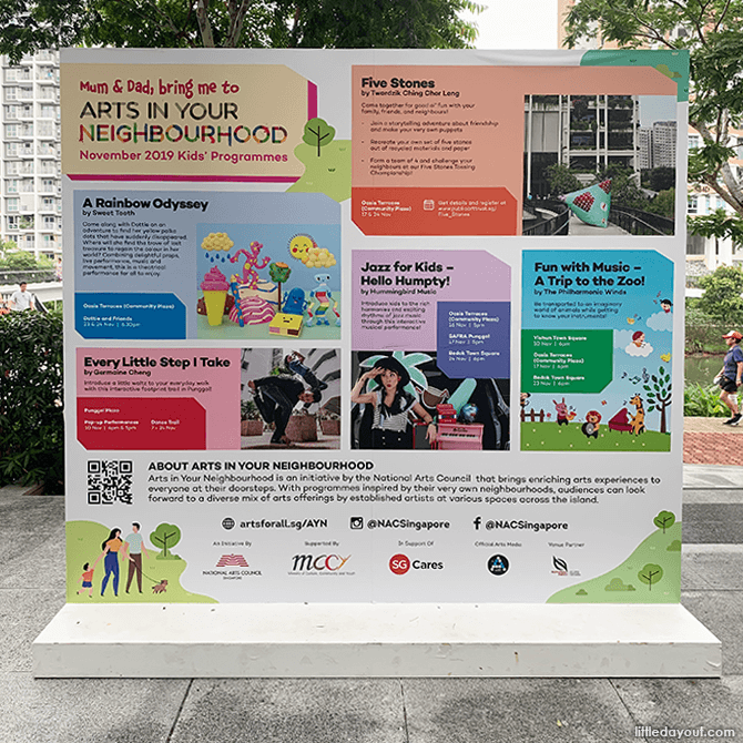 Arts in Your Neighbourhood Events on 23 & 24 Nov at Oasis Terraces