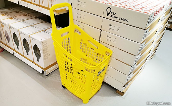 Smaller IKEA Shopping Trolley