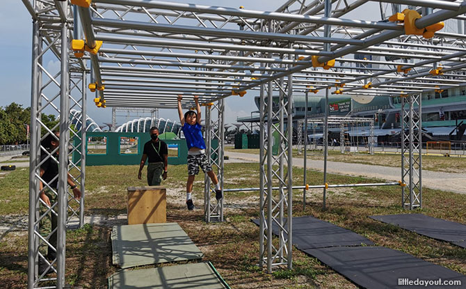 Army Open House Soldier Strong Obstacle Course