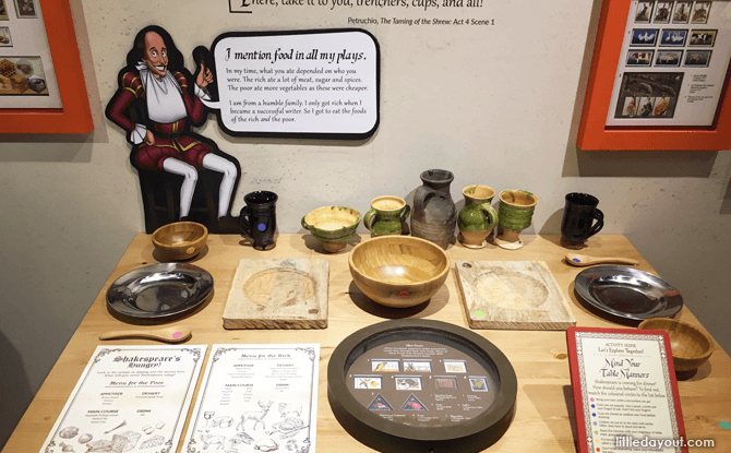 Shaking It With Shakespeare Philatelic Museum Food