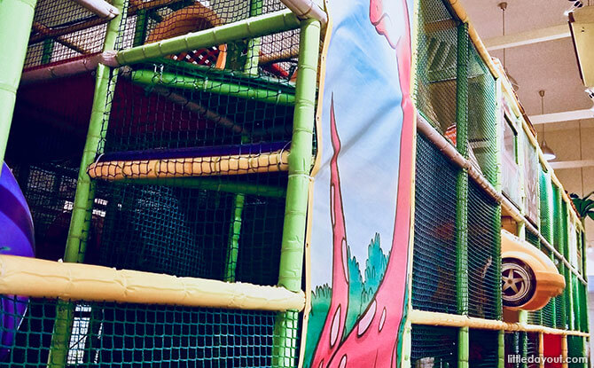 Play zone at Go-Go Bambini, one of the original indoor playgrounds in Singapore