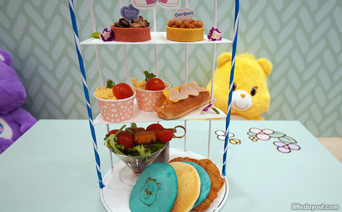 Grumpy Bear’s Big Caring Hug Breakfast “High-Tea” set