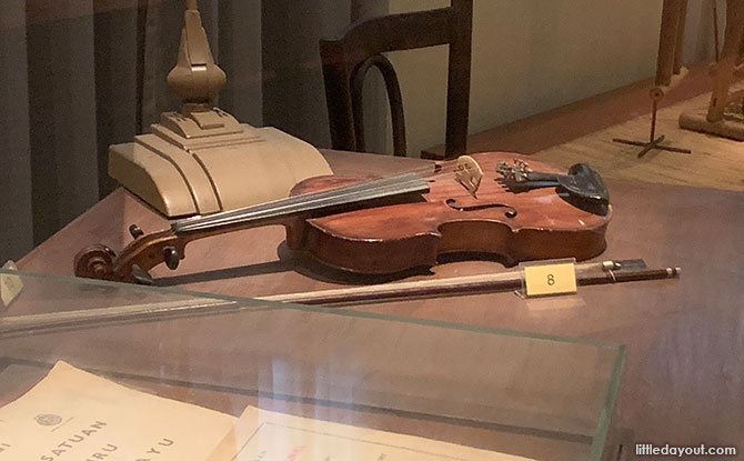 Zubir Said's Violin