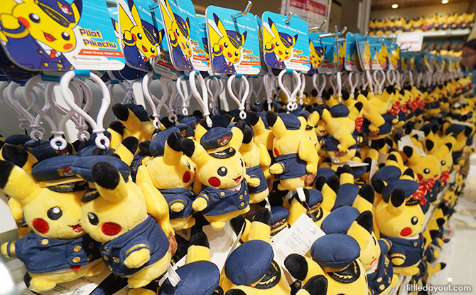 Pilot Pikachu Plushie and Other Singapore-exclusive Merchandise