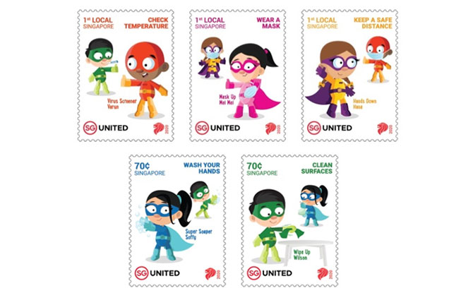 Soaper 5 Gets Their Own SingPost Stamps In Conjunction With Teachers’ Day