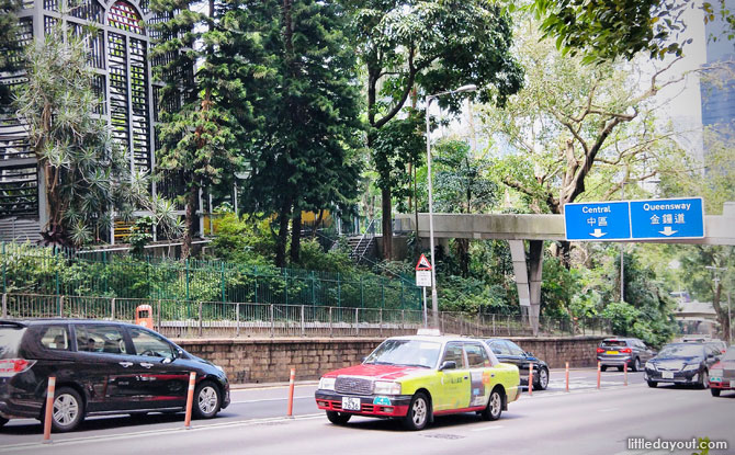 Hong Kong Zoological and Botanical Gardens located at Mid-Levels