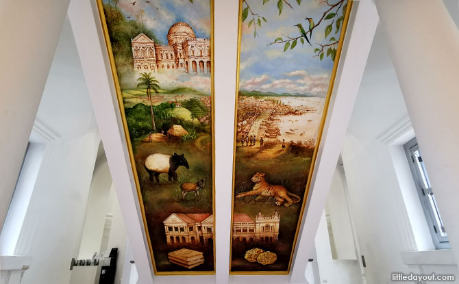 Yip Yew Chong’s History of the National Museum of Singapore murals