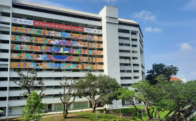 Tampines Facade Art