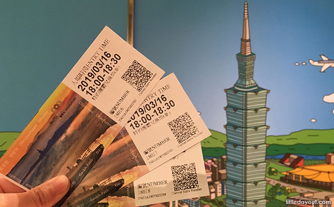 Tickets for Taipei 101