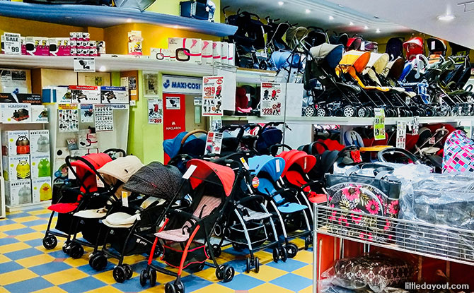 Third floor of Baby Hyperstore