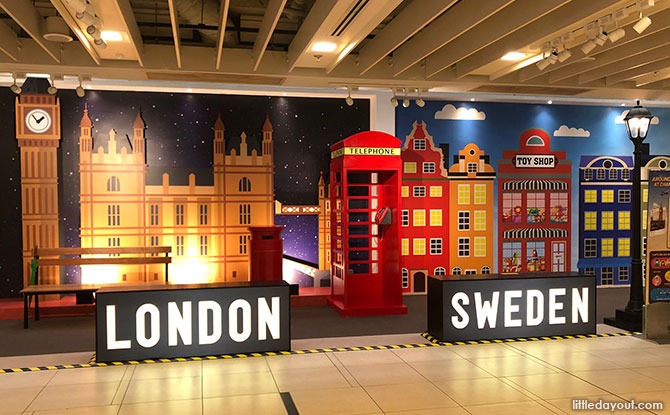 London and Sweden