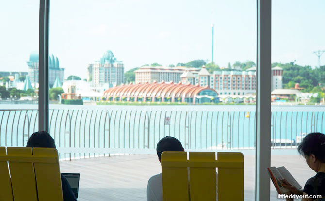 Deck chairs at library@harbourfront