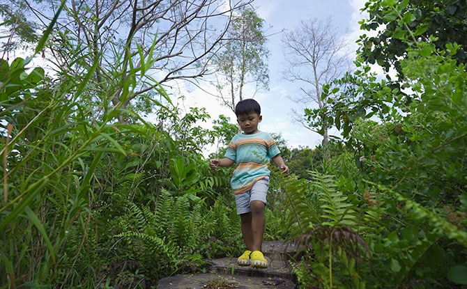 Heading to Outdoors - Classroom by the Sea