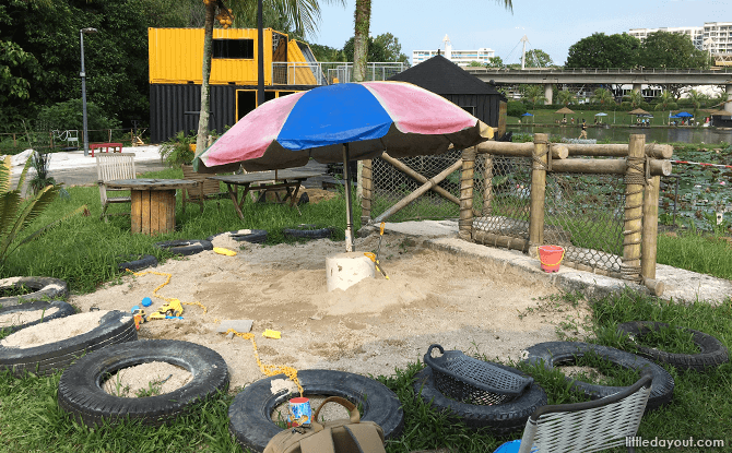 Sand Play Area at Diggersite