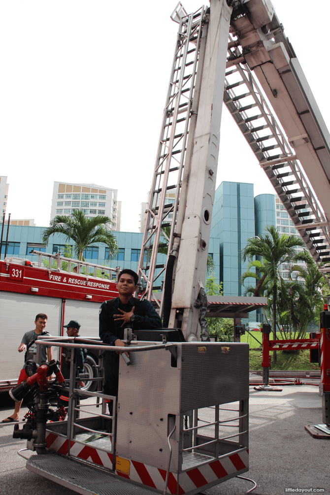 All Hands On Deck At The Fire Station Open House In Singapore - Little ...