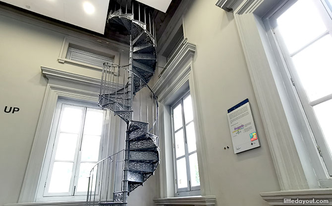 Spiral Staircase at National Museum of Singapore