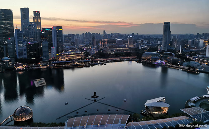 Marina Bay Sands Skypark or Marina Bay Sands Hotel