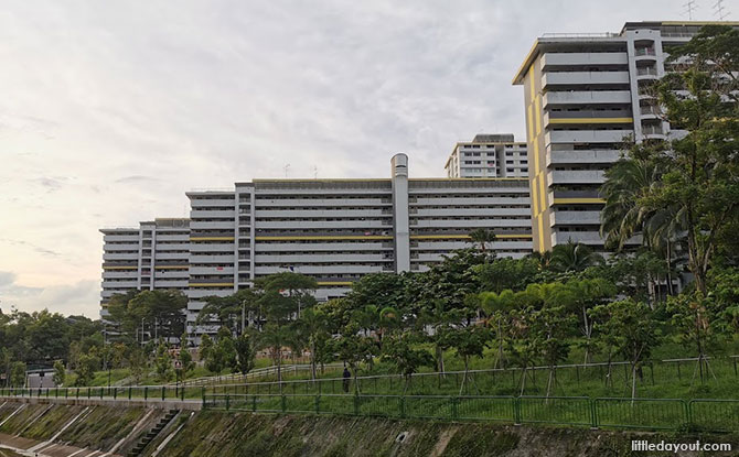 Access to Ulu Pandan Park Connector