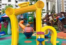 Alice In Wonderland Playground At Dawson Vista: Twiddle Dee, Twiddle Dum & The Cheshire Cat Alice In Wonderland Playground At Dawson Vista: Twiddle Dee, Twiddle Dum & The Cheshire Cat